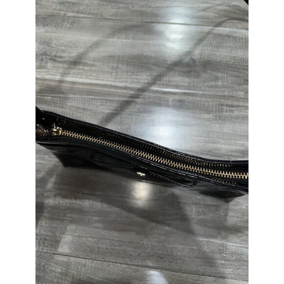 Kate Spade Camellia Street Amy Patent Leather Black Crossbody Purse Bag - Picture 8 of 11